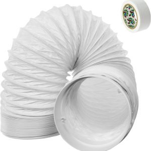Hose Pipe PVC Duct Extension Kit for Delonghi Air Conditioner (3m, 5")