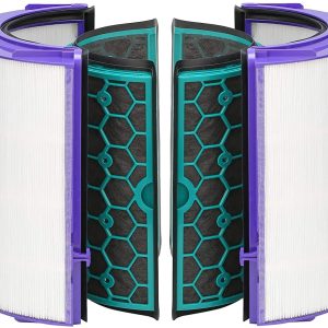 HEPA + Carbon Filter Kit for Dyson 360˚ Glass Activated Carbon Pure Cool DP04 HP04 TP04 Air Purifying Tower Fan