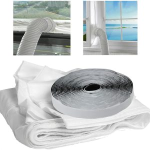 Universal Window Seal Kit for Portable Air Conditioning Hose Vent