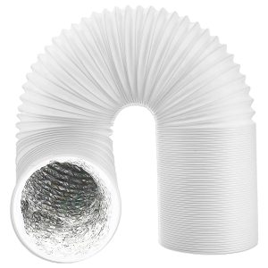Vent Hose for Haier Air Con PVC Aluminium Foil Insulated Portable Air Conditioner Duct Outlet Pipe (6" x 3m)