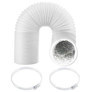Air Con Vent Hose 6" 6m Insulated PVC Aluminium AC Air Conditioner Pipe + Clips