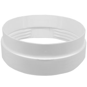 Vent Hose Connector Adaptor Threaded Duct Pipe Outlet Ring (6" / 152mm)